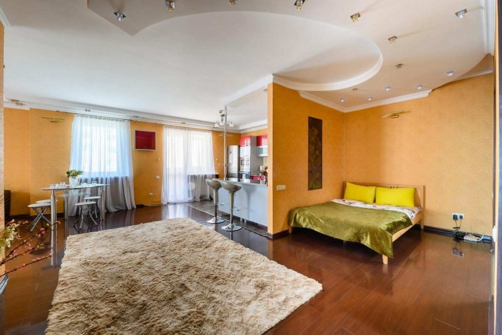 Uut, Comfort, Mega Apartment Almaty Ngoại thất bức ảnh